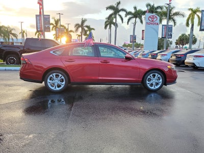 2025 Honda Accord Sedan LX