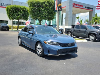 2025 Honda Civic Sedan LX