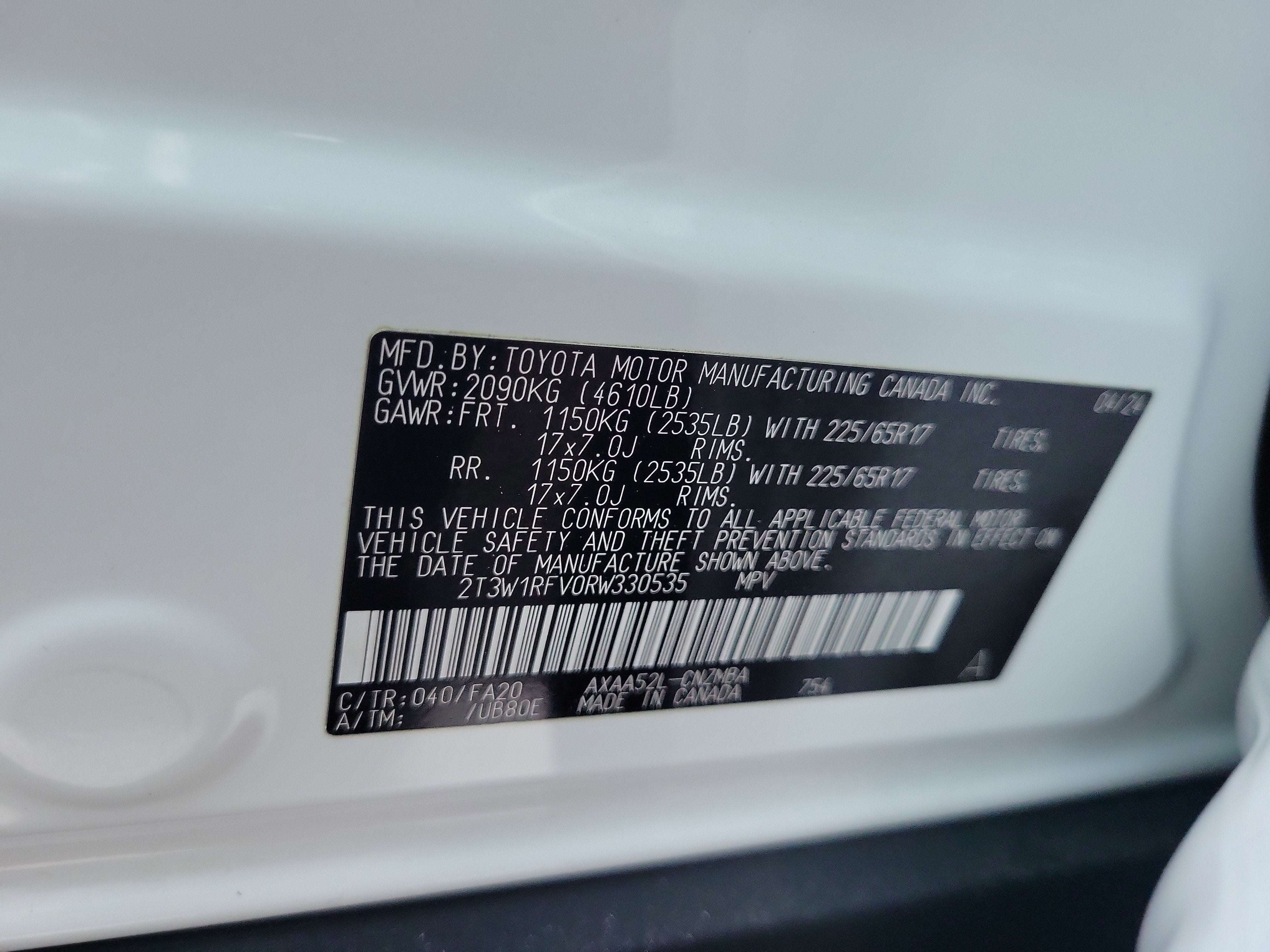 2024 Toyota RAV4 XLE