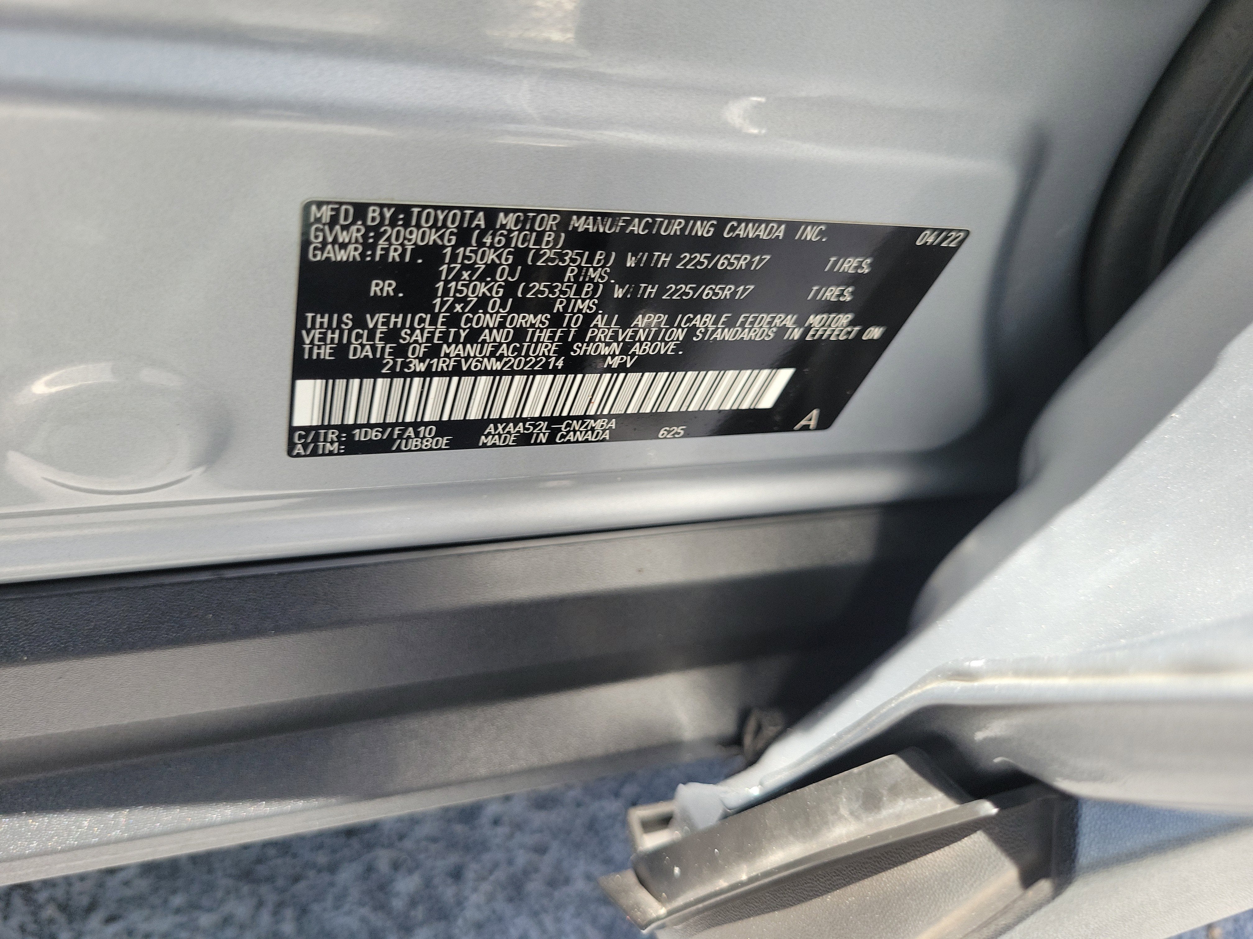 2022 Toyota RAV4 XLE