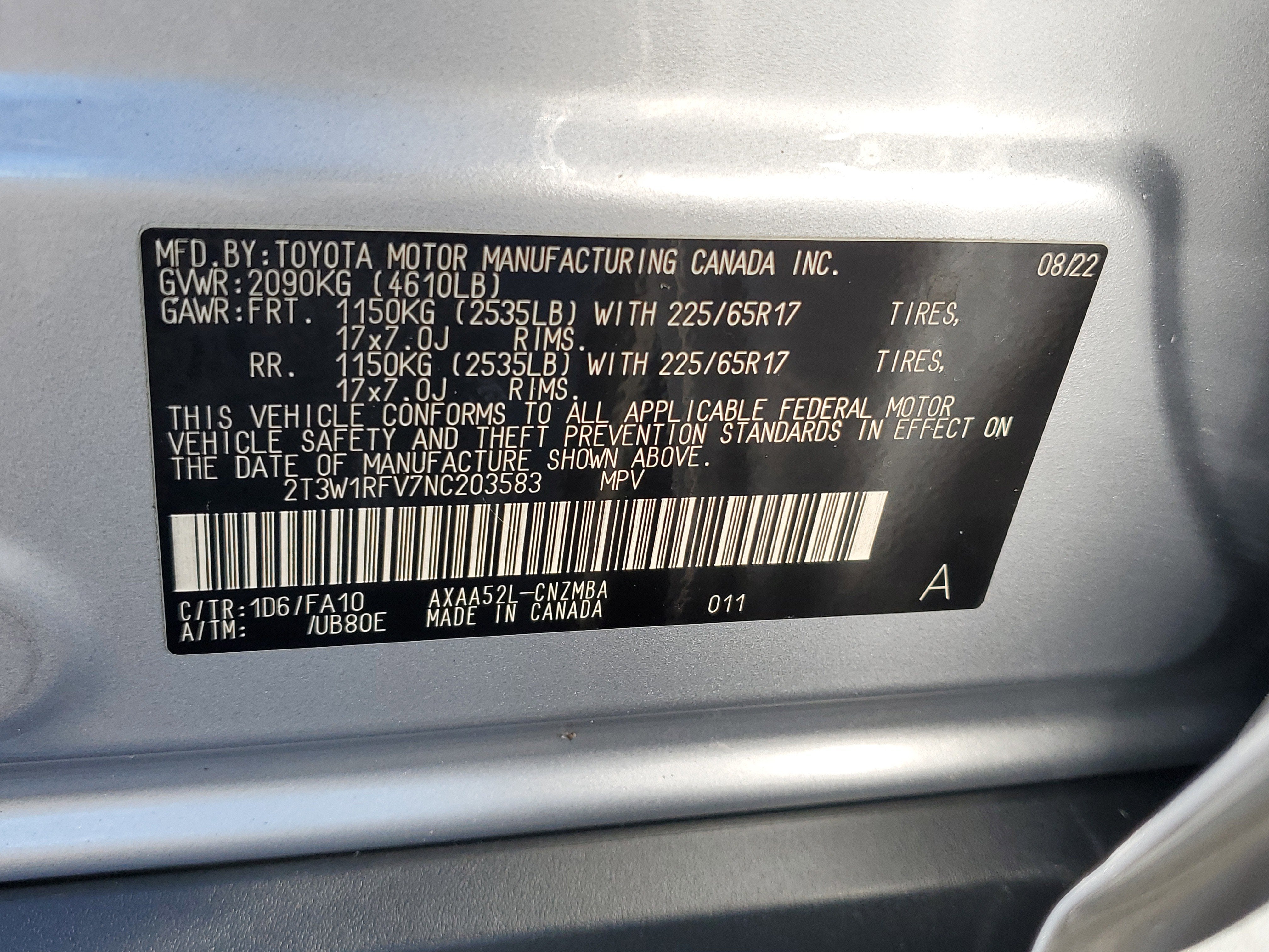 2022 Toyota RAV4 XLE