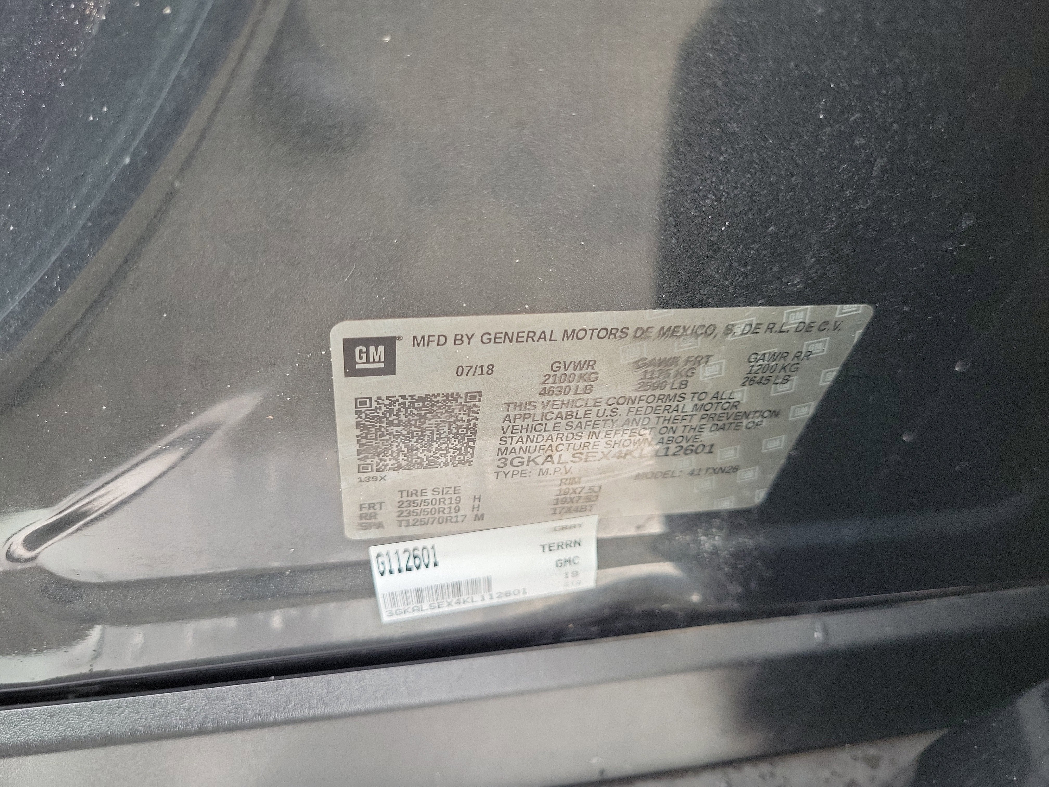 2019 GMC Terrain Denali