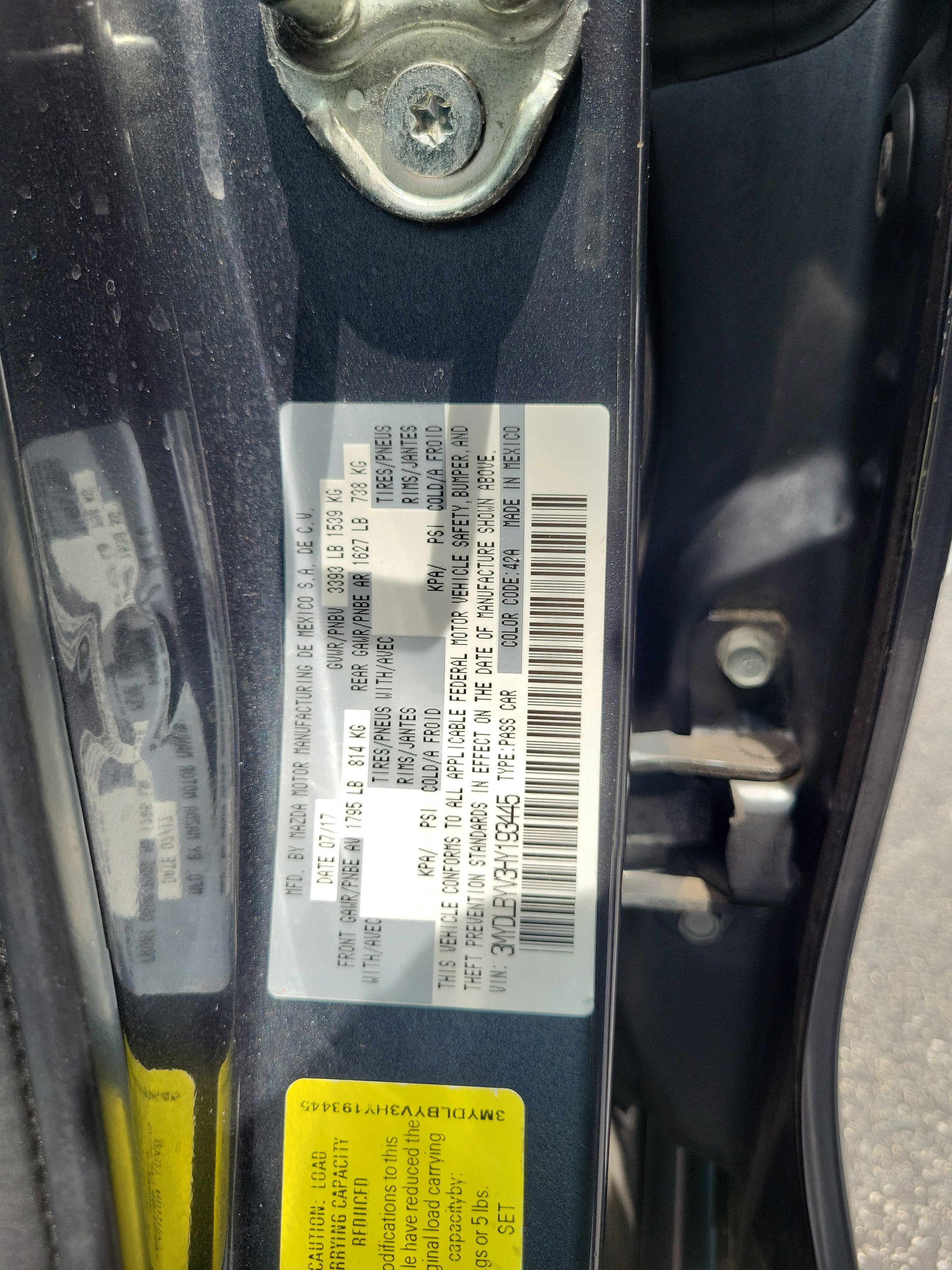 2017 Toyota Yaris iA Manual (Natl)