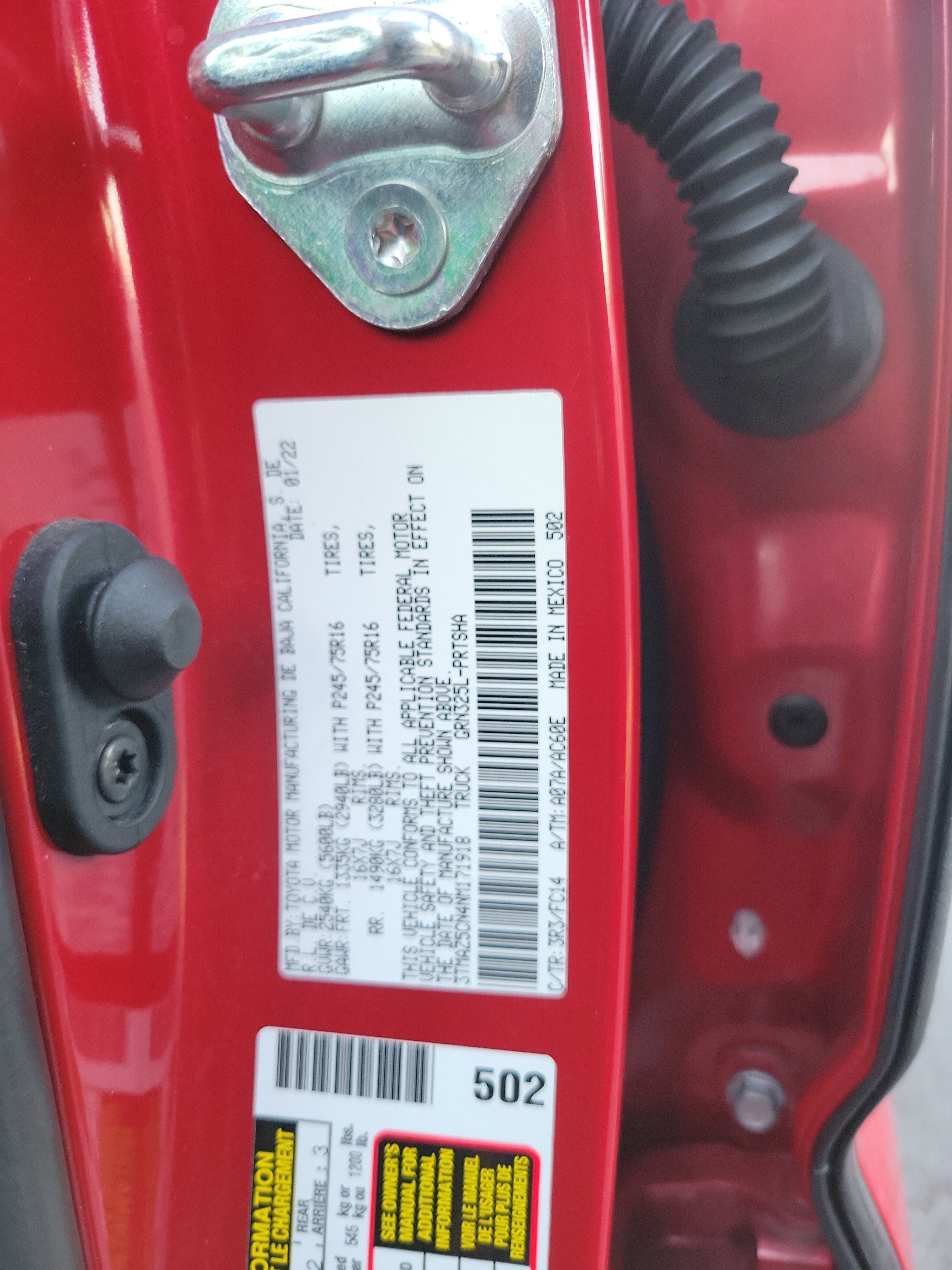 2022 Toyota Tacoma 2WD SR5