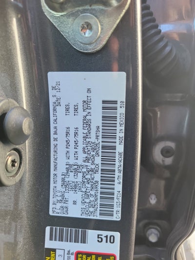 2022 Toyota Tacoma 2WD SR5