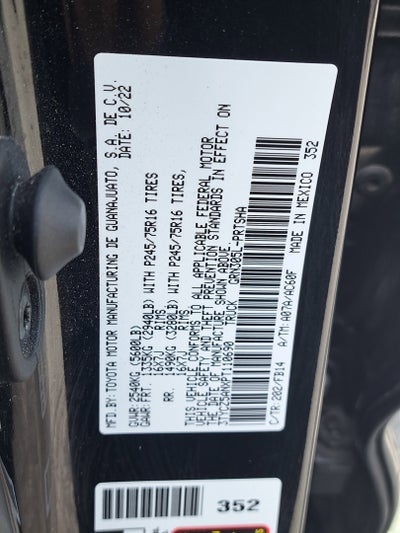 2023 Toyota Tacoma 4WD SR