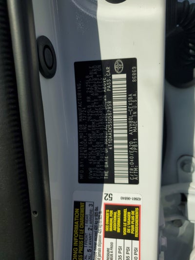 2025 Toyota Camry LE