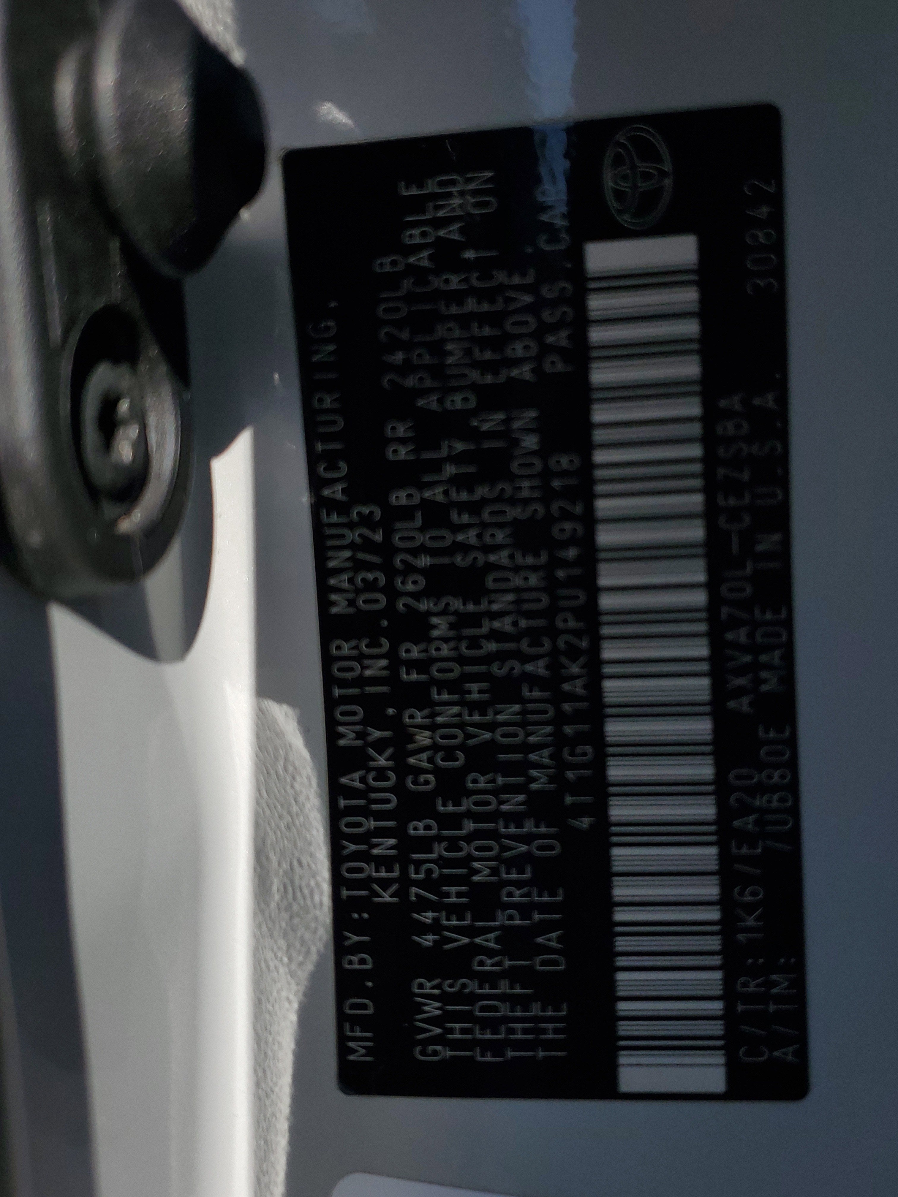 2023 Toyota Camry SE