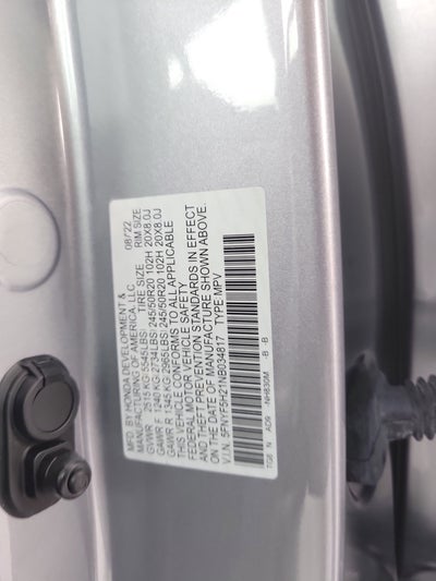 2022 Honda Pilot Special Edition