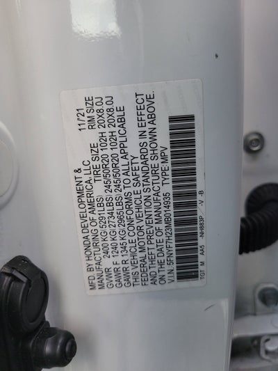 2021 Honda Passport Sport