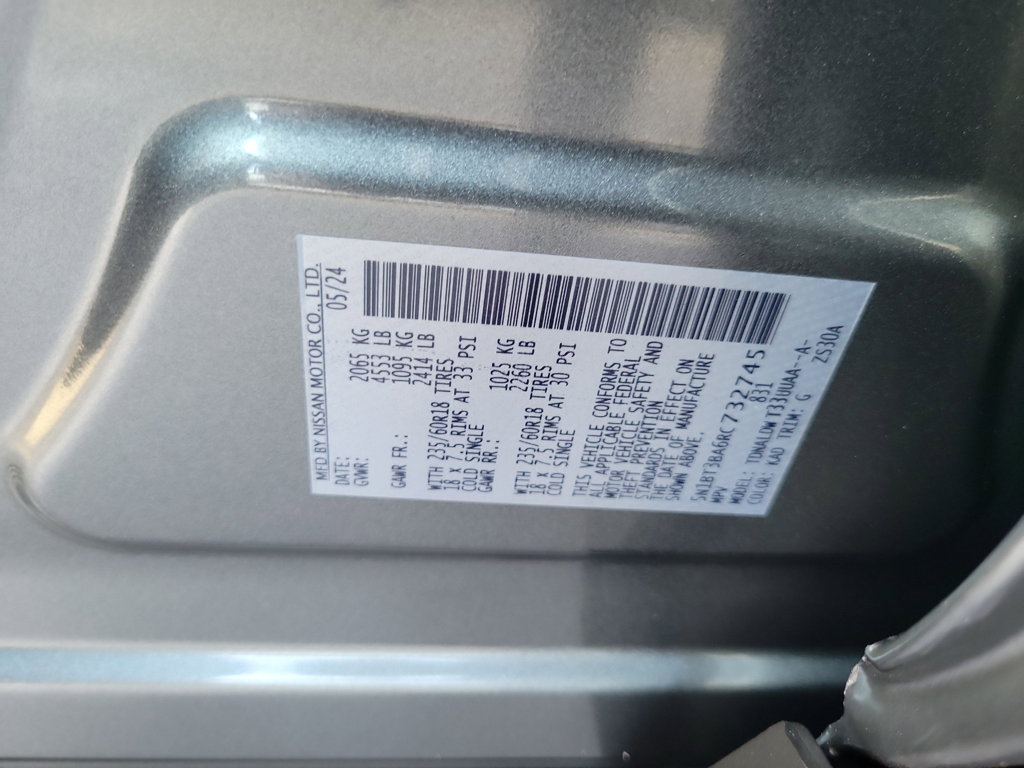 2024 Nissan Rogue SV