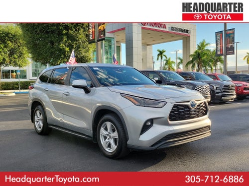 2023 Toyota Highlander Hybrid LE