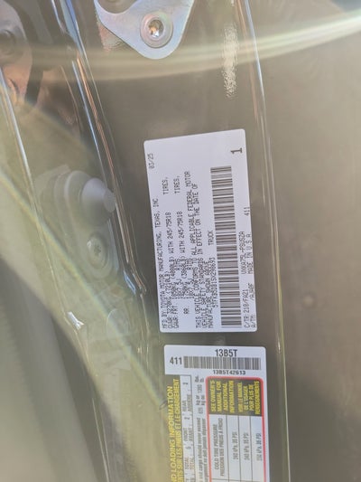 2025 Toyota Tundra 4WD SR