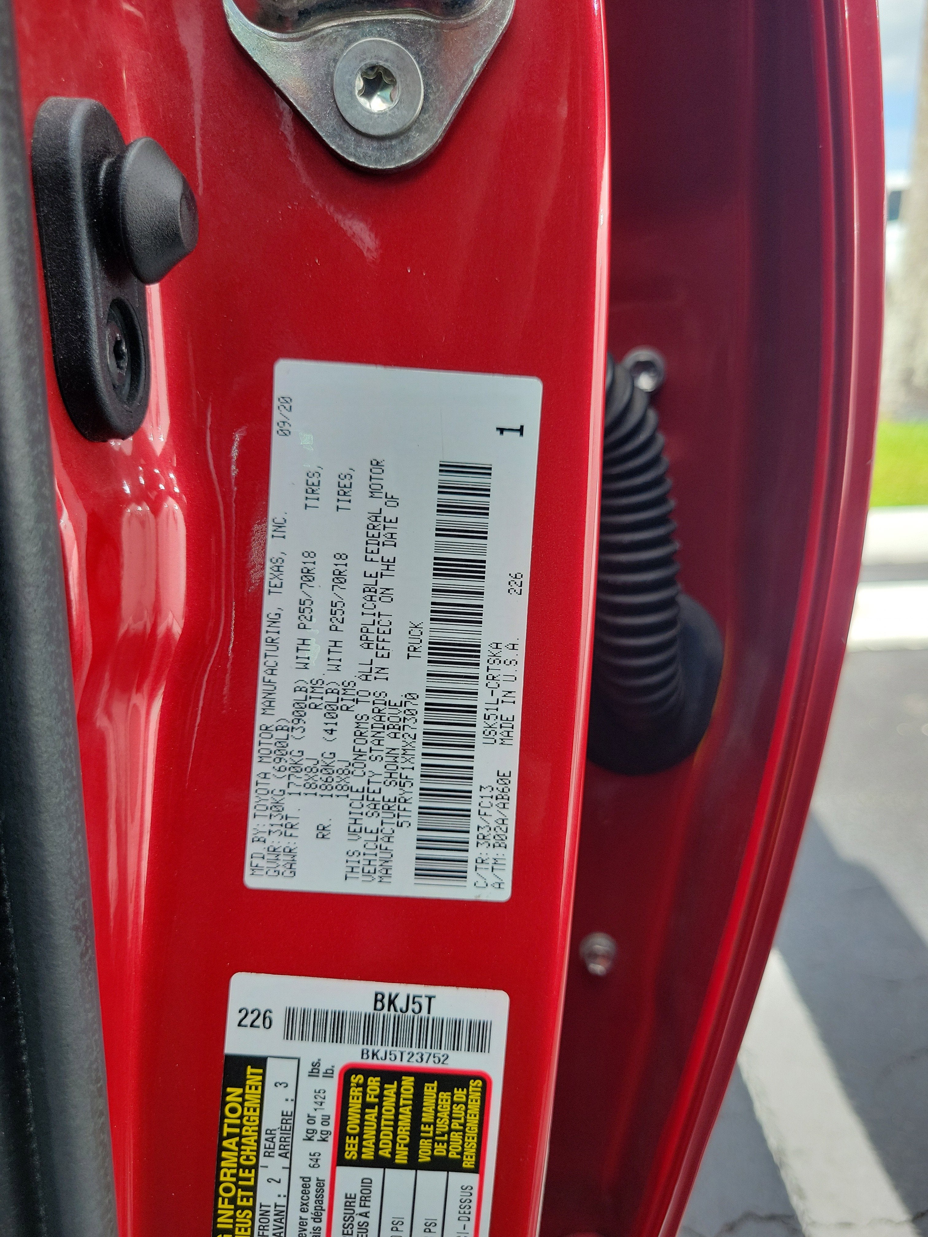 2021 Toyota Tundra 2WD SR