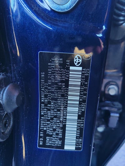 2023 Toyota Corolla LE