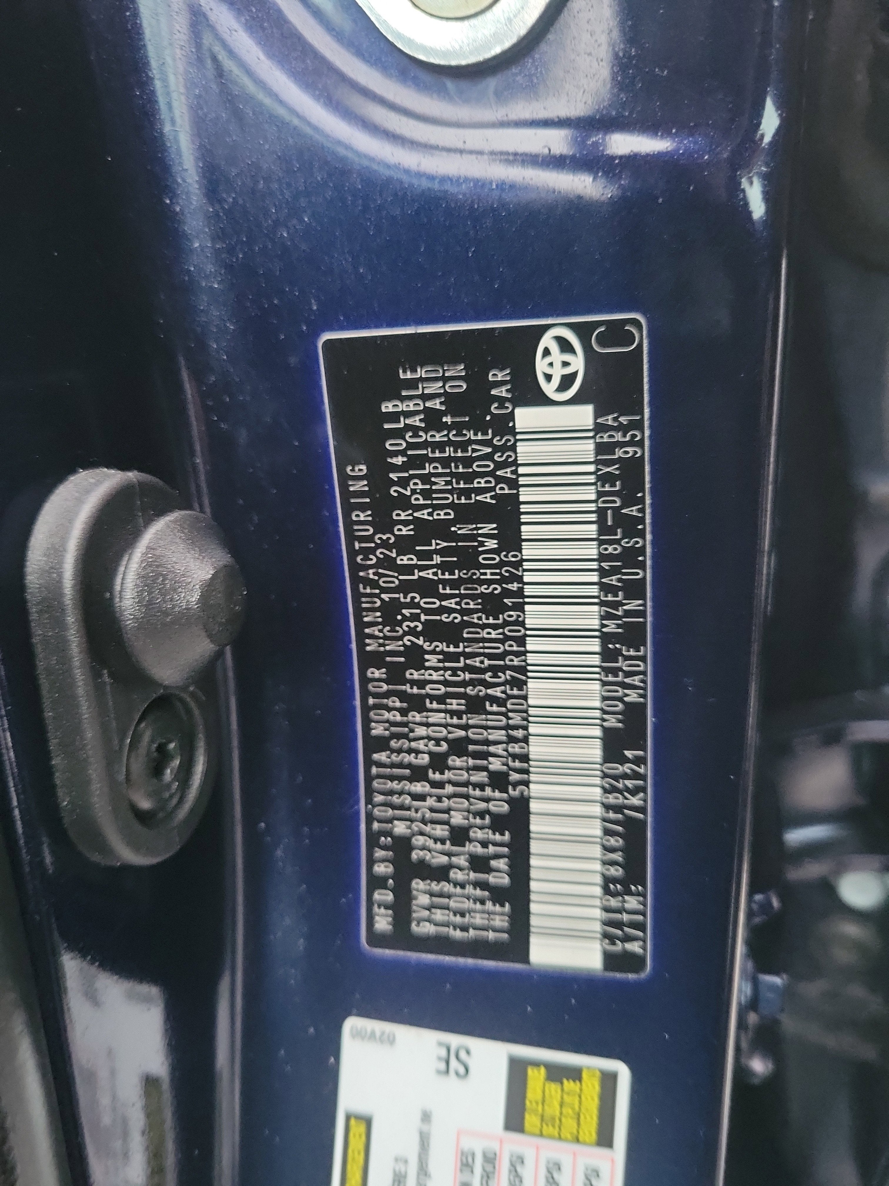 2024 Toyota Corolla LE