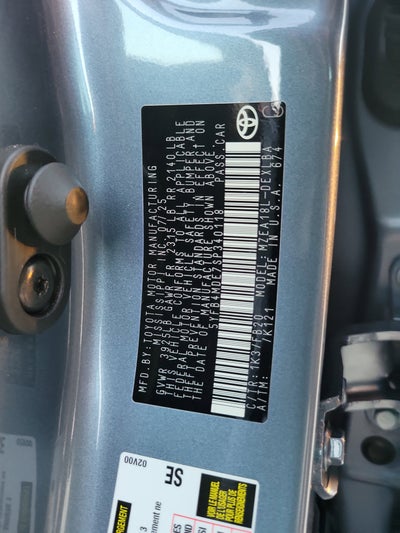 2025 Toyota Corolla LE