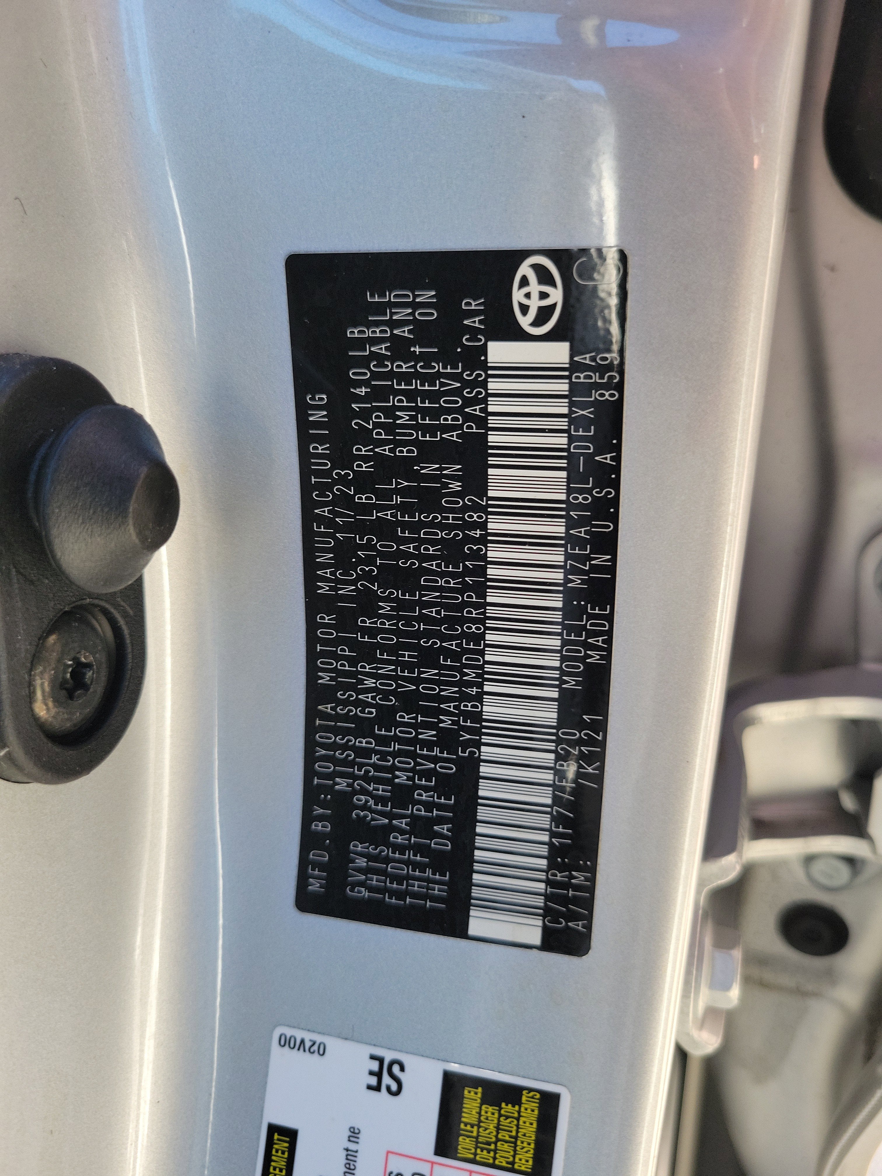 2024 Toyota Corolla LE