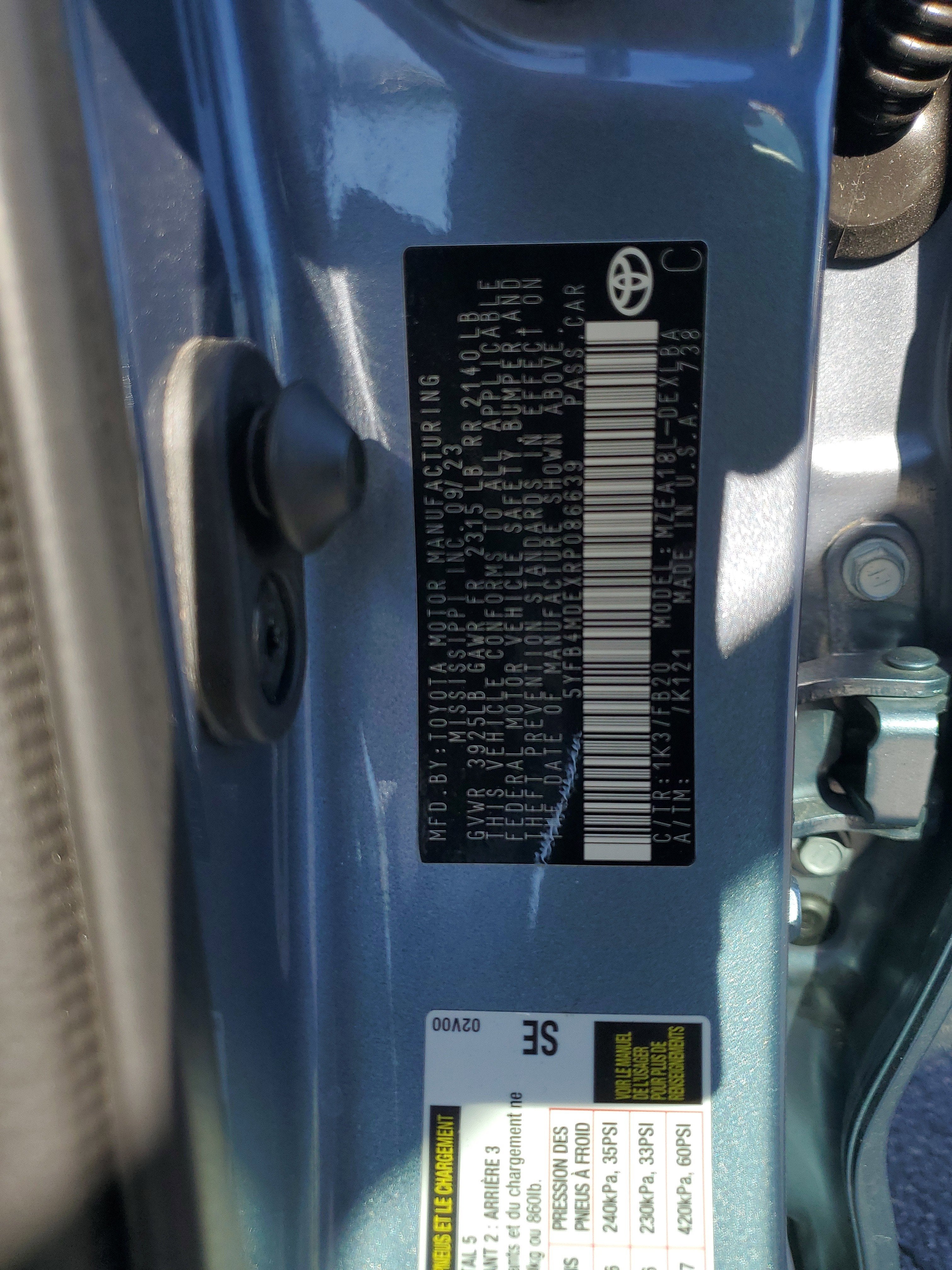 2024 Toyota Corolla LE