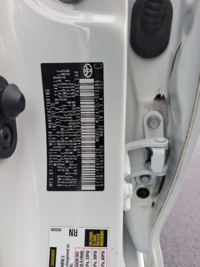 2020 Toyota Corolla SE