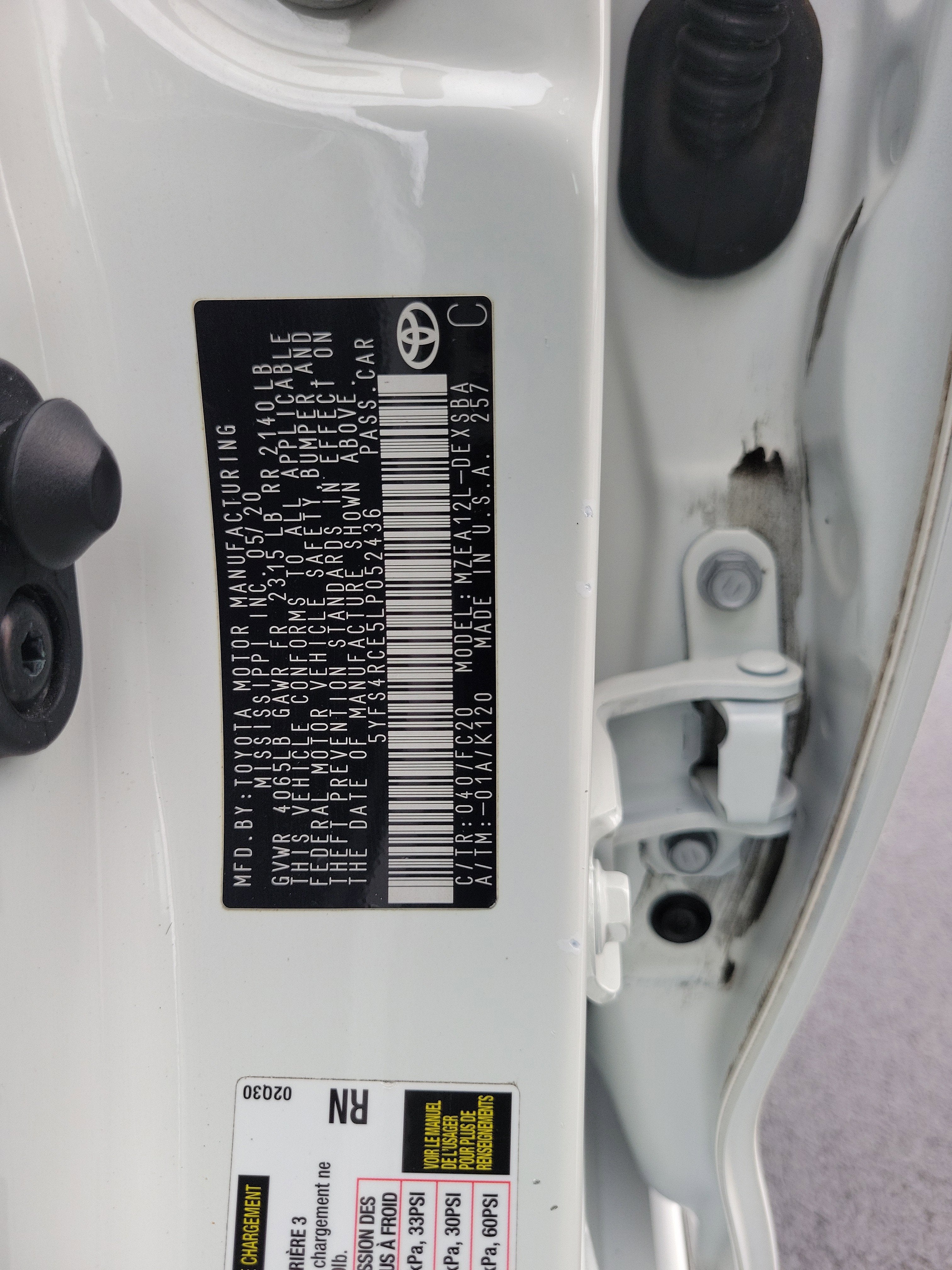 2020 Toyota Corolla SE