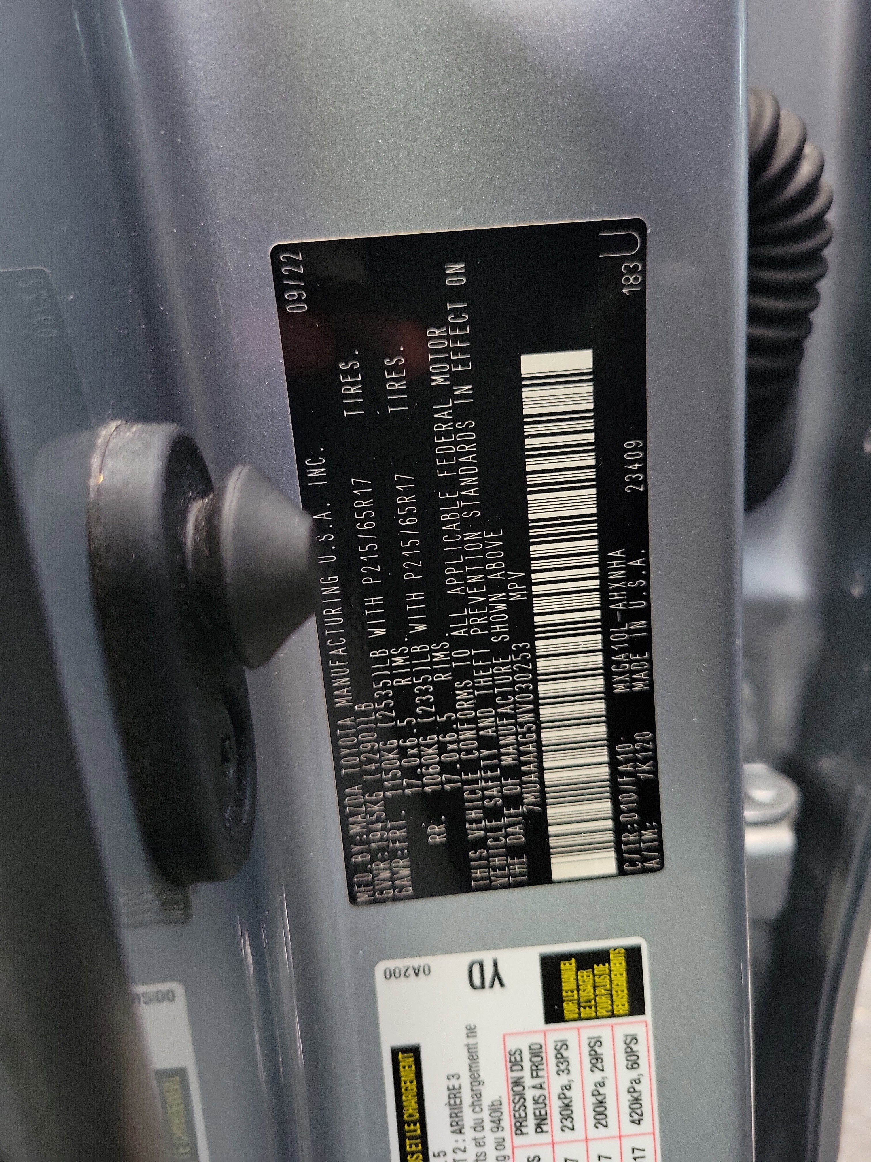 2022 Toyota Corolla Cross L