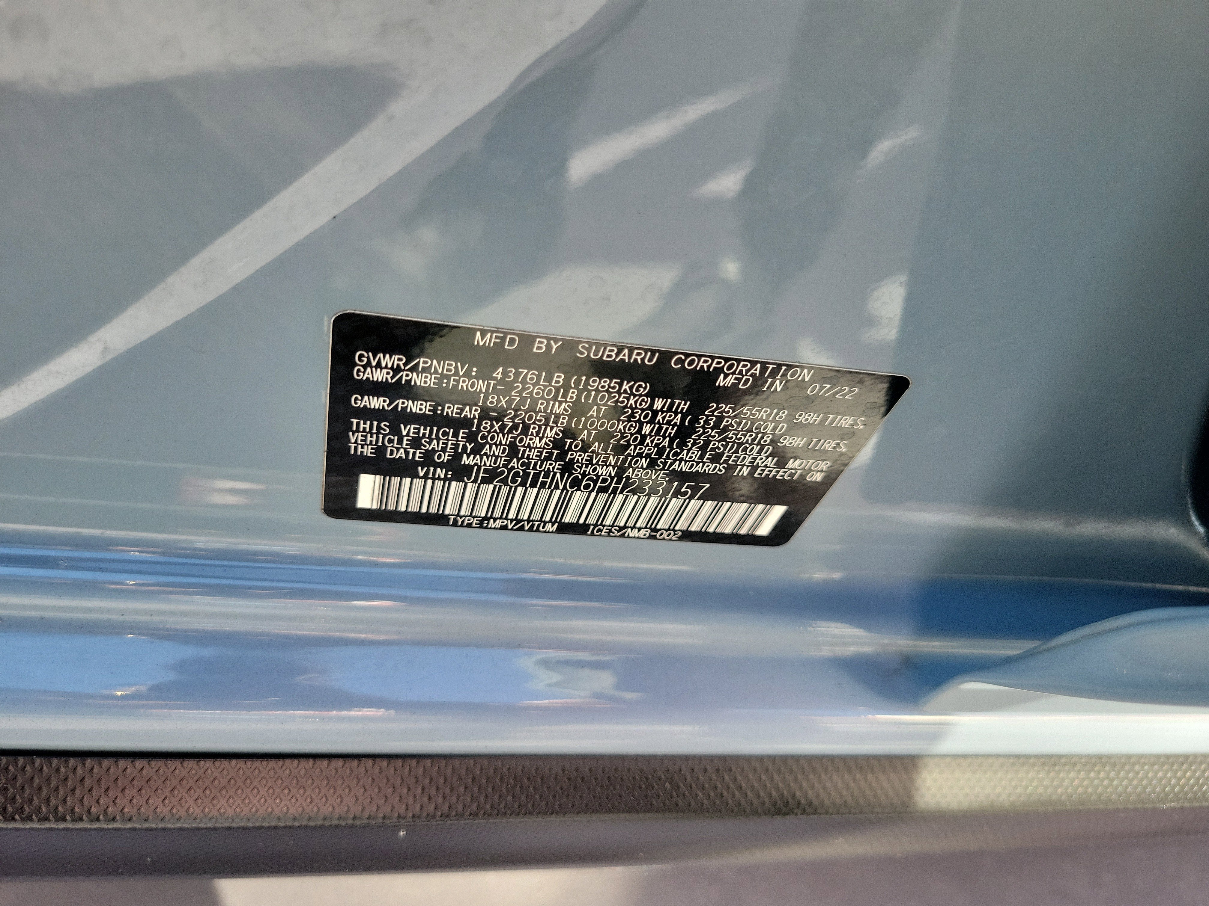 2023 Subaru Crosstrek Limited