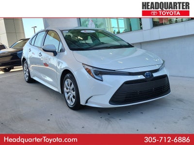 2025 Toyota Corolla Hybrid LE