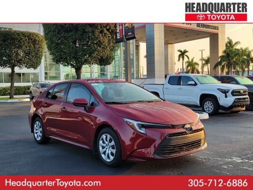 2025 Toyota Corolla Hybrid LE