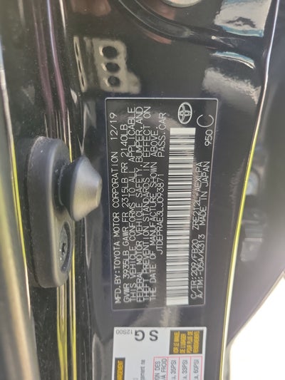 2020 Toyota Corolla LE