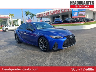 2025 Lexus IS IS 350 F SPORT