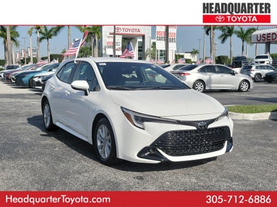2025 Toyota Corolla Hatchback Base
