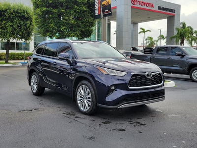 2026 Toyota Highlander Platinum