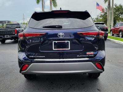 2026 Toyota Highlander Platinum