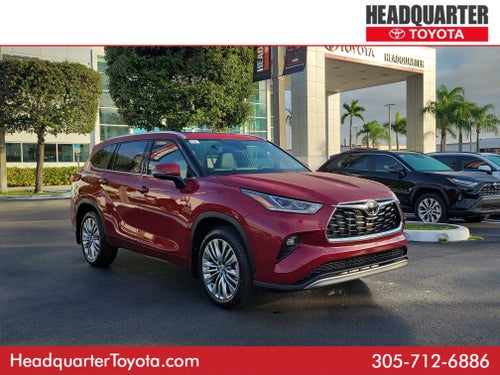 2026 Toyota Highlander Platinum