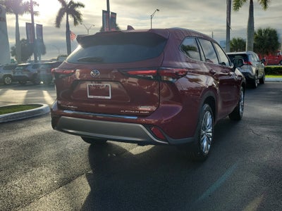 2026 Toyota Highlander Platinum