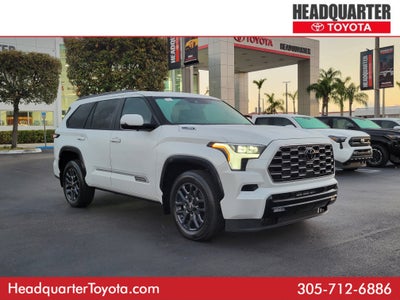 2026 Toyota Sequoia Platinum