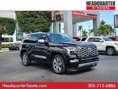 2026 Toyota Sequoia Capstone