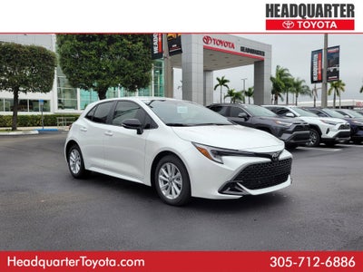 2026 Toyota Corolla Hatchback SE