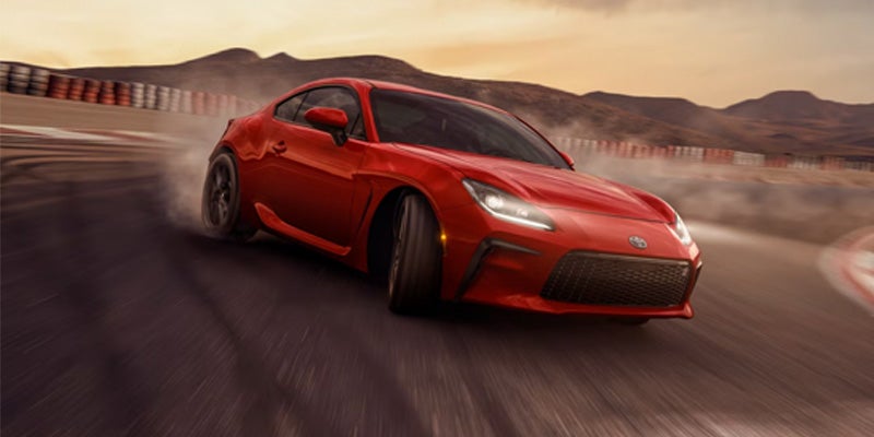 Red 2025 Toyota GR86