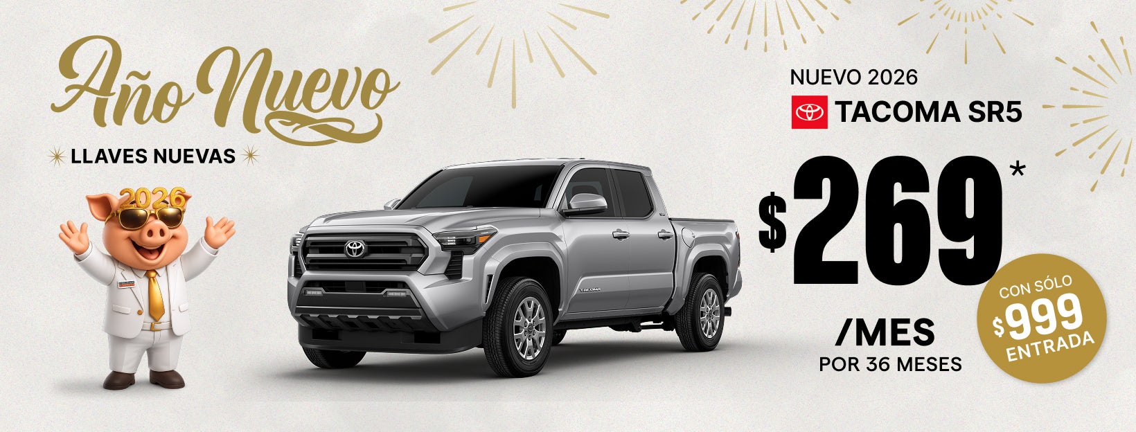 Año Nuevo - Nuevo 2026 - Tacoma SR5
