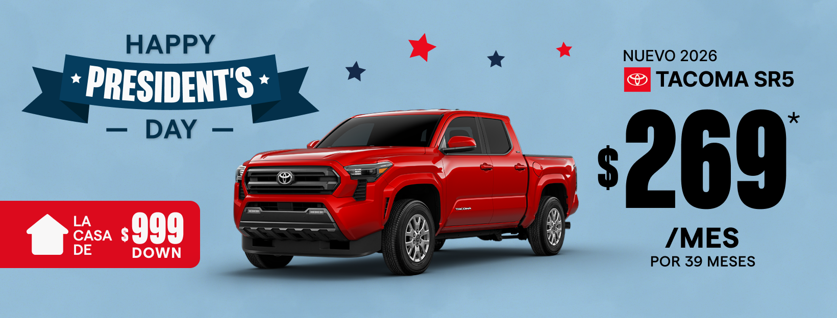 Nuevo 2026 - Tacoma SR5