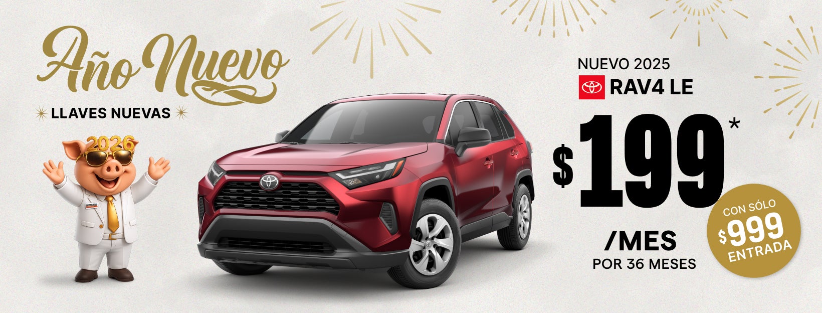 Año Nuevo - Nuevo 2025 - RAV4 LE
