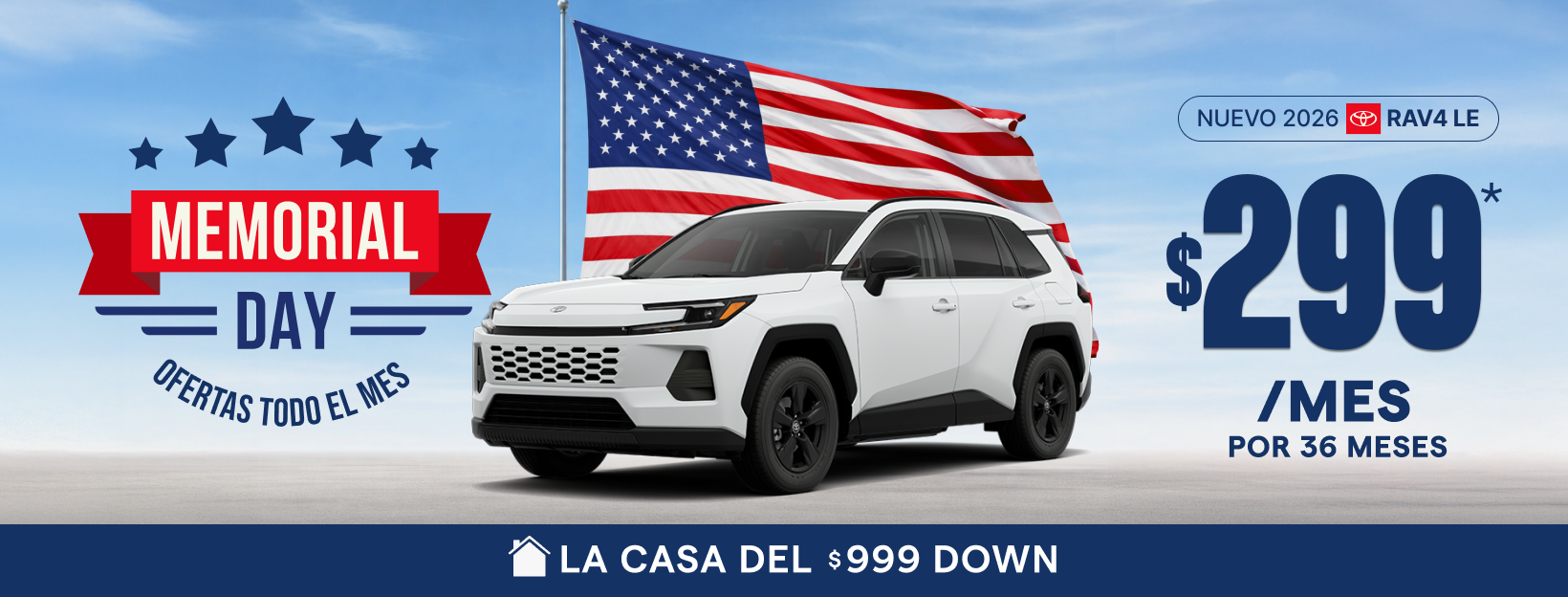 Nuevo 2026 Toyota RAV4 LE
