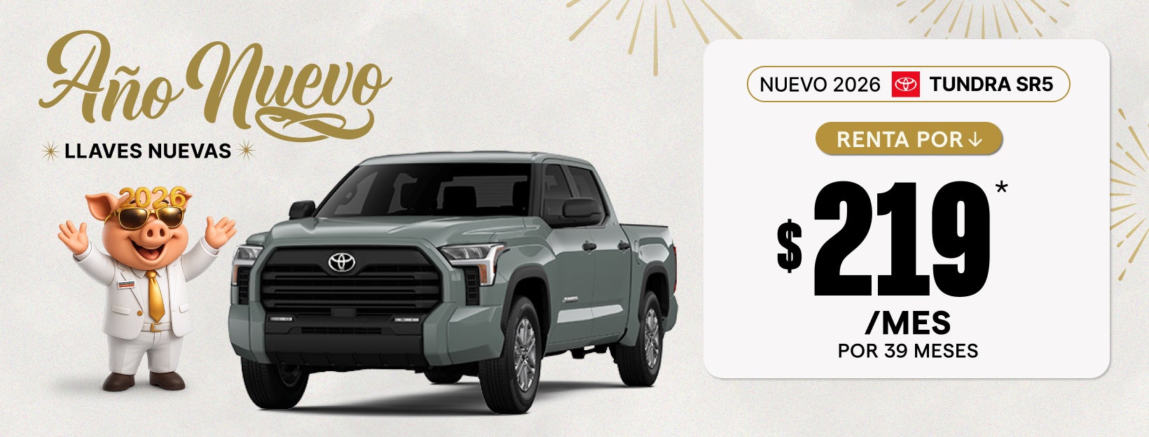 Año Nuevo - Nuevo 2026 - Tundra SR5