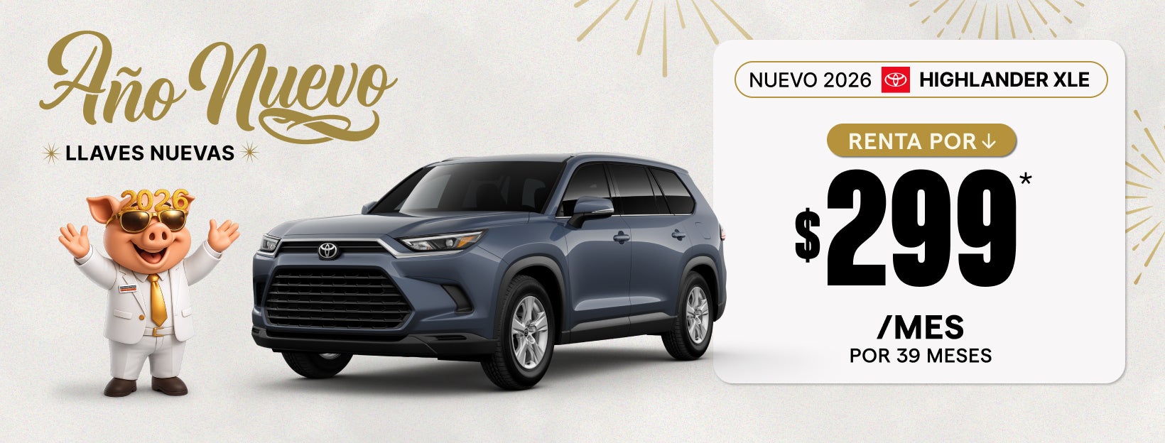 Año Nuevo - Nuevo 2026 - Highlander XLE