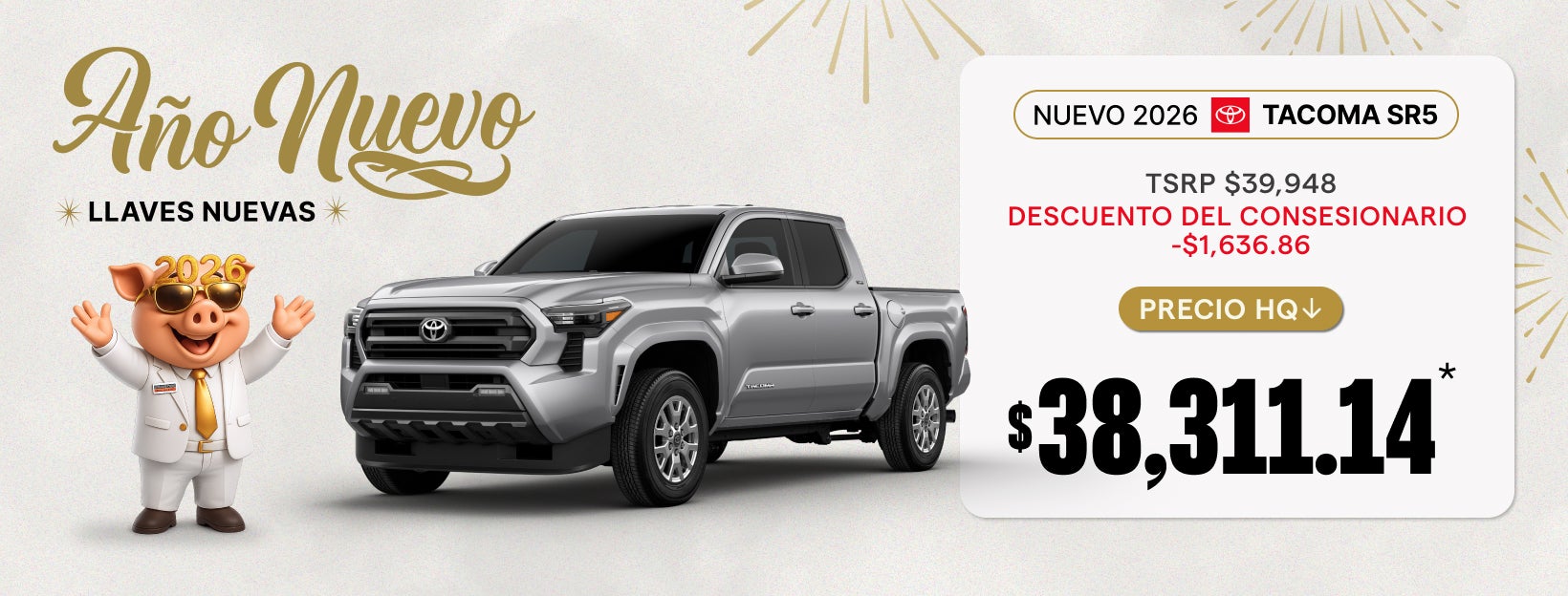 Año Nuevo - Nuevo 2026 - Tacoma SR5