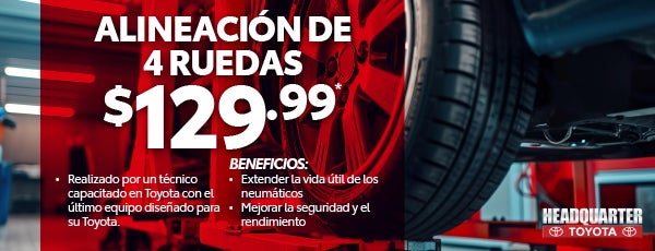 Alineación de 4 ruedas